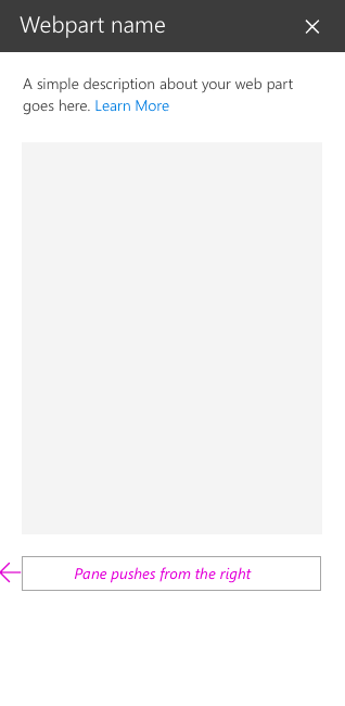 Reactive web part design