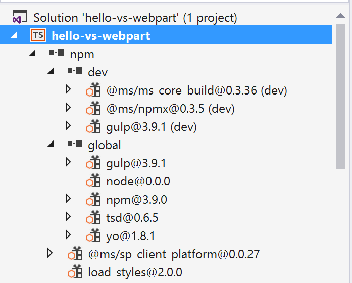 Node.js NPM Package Explorer"