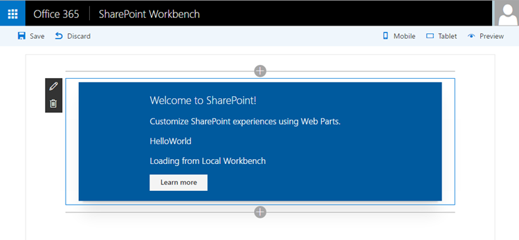 SharePoint page context in localhost