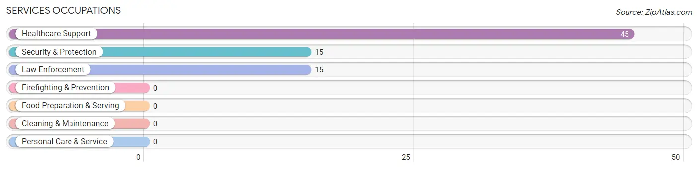 Services Occupations in Moose Pass