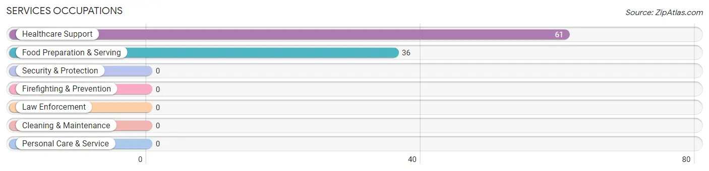 Services Occupations in Takilma