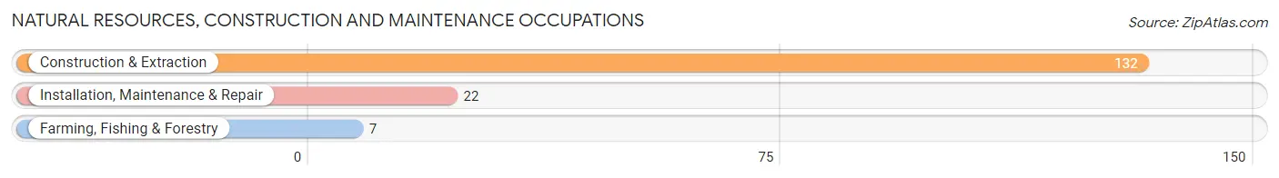 Natural Resources, Construction and Maintenance Occupations in Zip Code 05068
