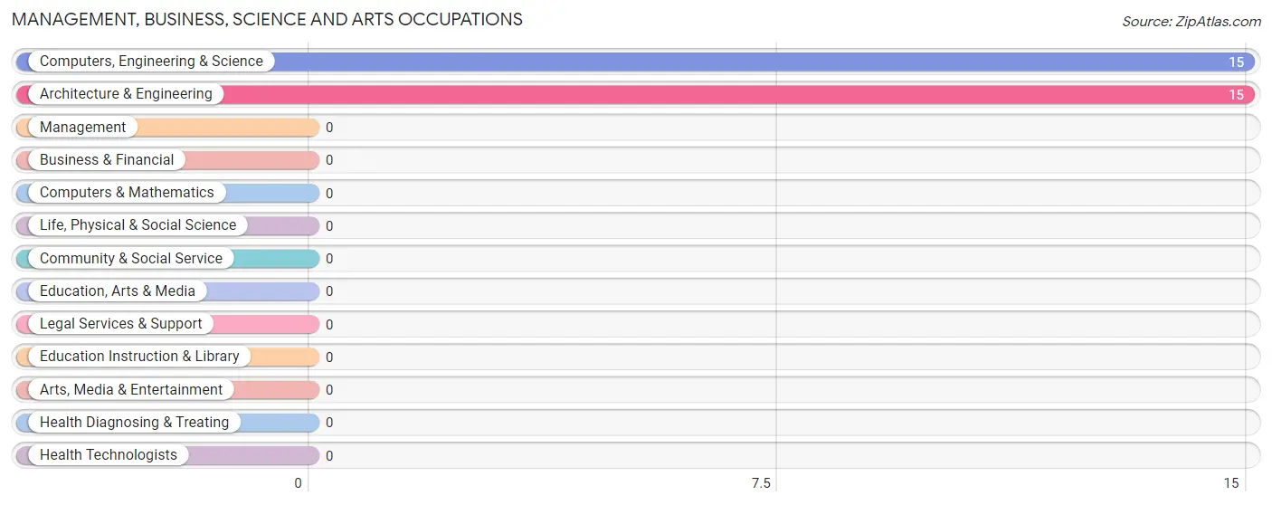 Management, Business, Science and Arts Occupations in Zip Code 26349