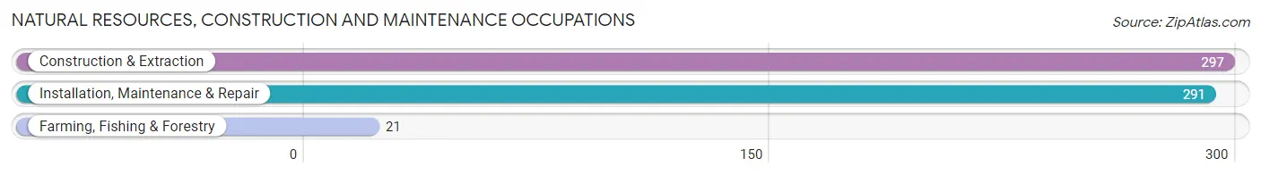 Natural Resources, Construction and Maintenance Occupations in Zip Code 43515