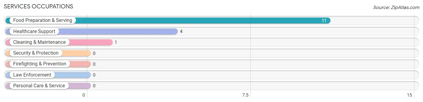 Services Occupations in Zip Code 56141