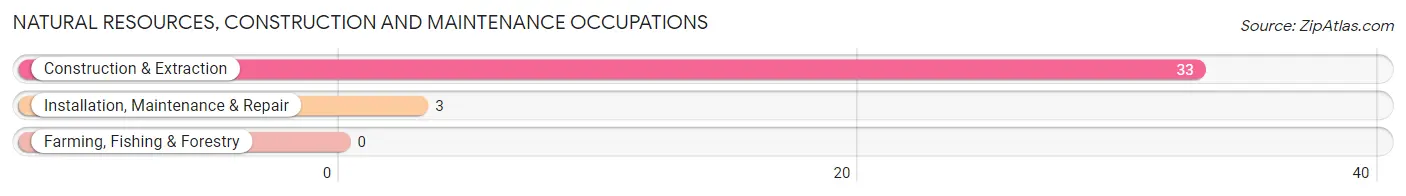 Natural Resources, Construction and Maintenance Occupations in Zip Code 66510