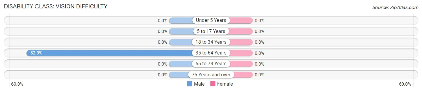 Disability in Zip Code 68178: <span>Vision Difficulty</span>