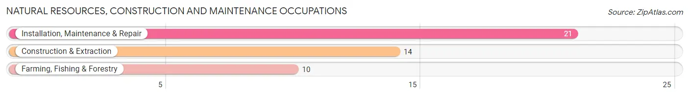 Natural Resources, Construction and Maintenance Occupations in Zip Code 83543
