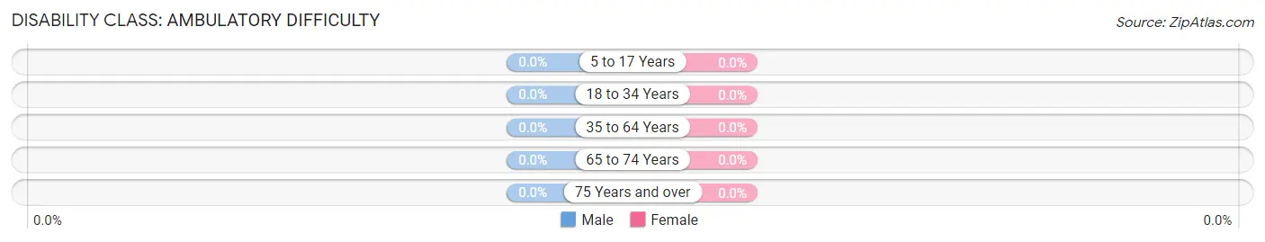 Disability in Zip Code 88314: <span>Ambulatory Difficulty</span>