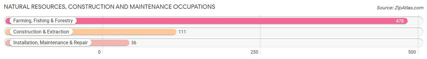 Natural Resources, Construction and Maintenance Occupations in Zip Code 98932